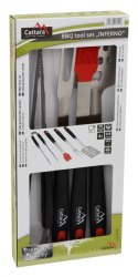 Cattara Grill narzędzia INFERNO, zestaw 4 szt