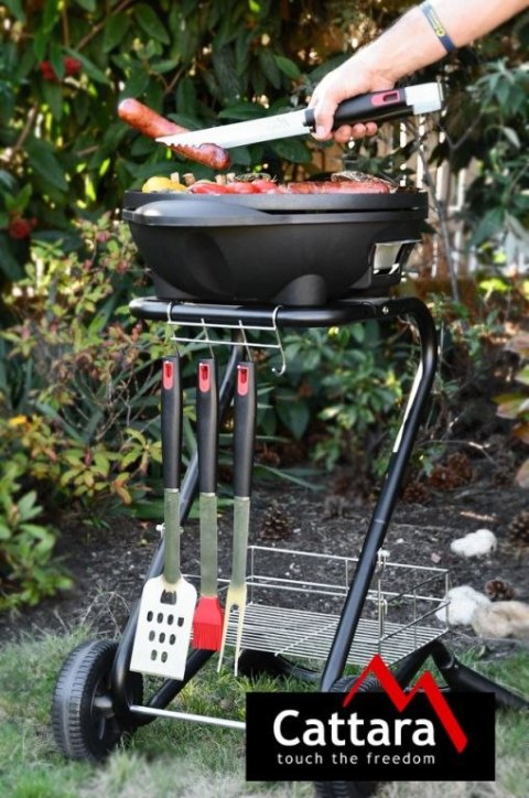 Cattara Grill narzędzia INFERNO, zestaw 4 szt