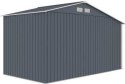 Domek ogrodowy LUKE B, 202 x 342 x 191 cm, metal