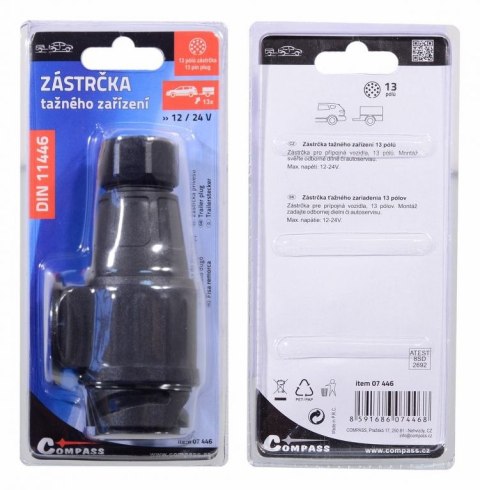 Gniazdo haka holowniczego - 13 biegunów