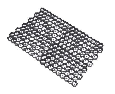 Płyta trawnikowa, 60 x 40 x 4 cm, czarna