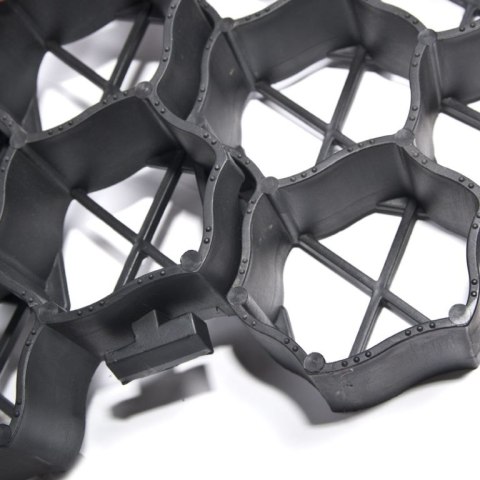 Płyta trawnikowa, 60 x 40 x 4 cm, czarna