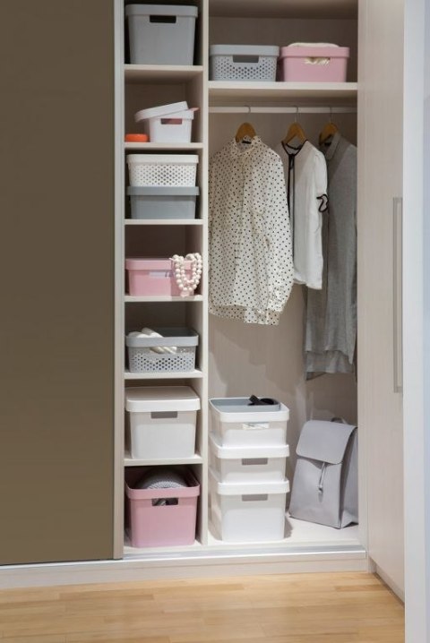 Pojemnik INFINITY DOTS 4,5L - biały