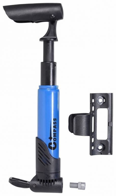 Pompka rowerowa z przedłużeniem, teleskopowa