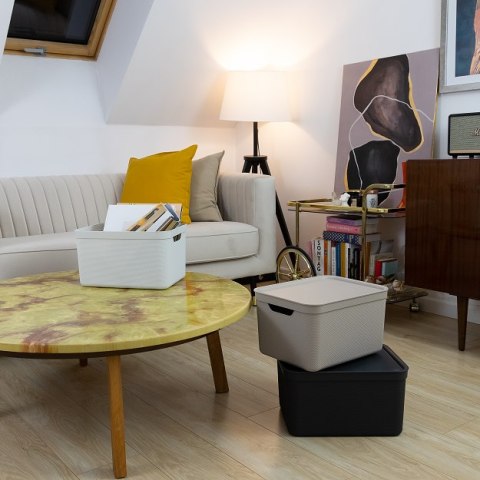 ROTHO Pojemnik do przechowywania JIVE DECO 16 l, antracytowy