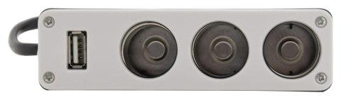 Rozdzielacz 12/24V + USB 1000 mA