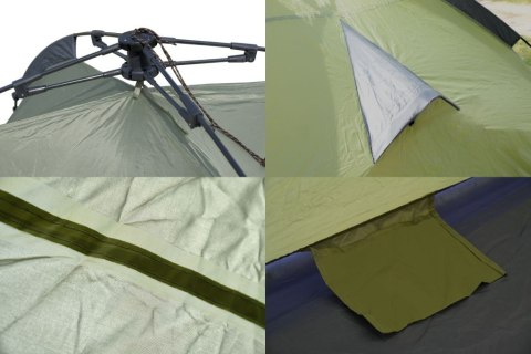 Składany namiot dla 3-4 osób, 280 x 220 x 140 cm