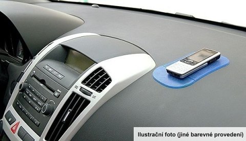 Antypoślizgowa mata silikonowa - 10 x 15 cm, czarna