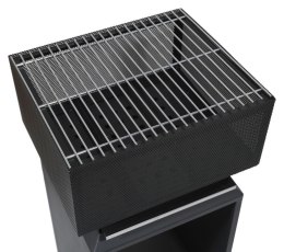 CATARRA CUBE Kominek z rusztem, 74 cm