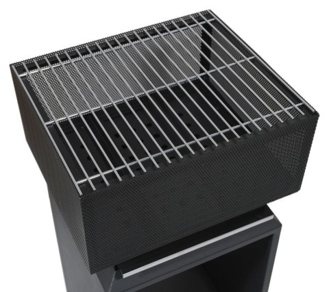 CATARRA CUBE Kominek z rusztem, 74 cm