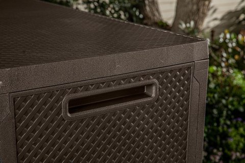 EMILY skrzynia do przechowywania 270 L, brązowa