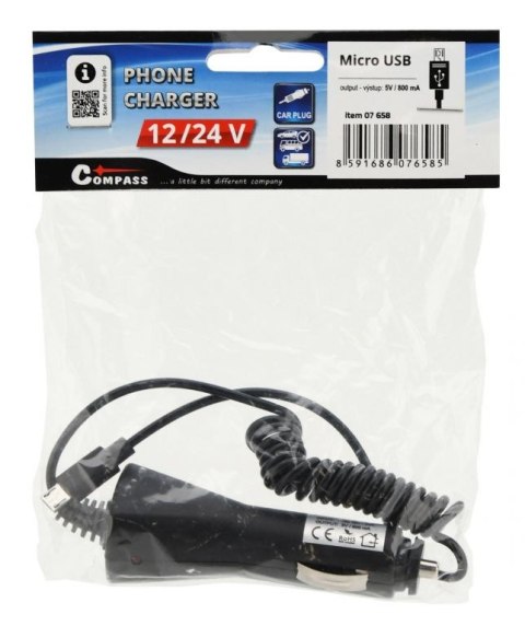 Ładowarka do telefonu 12/24V - MICRO USB