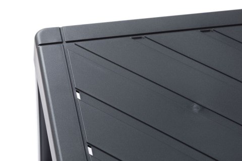 POP stół plastikowy, grafitowy