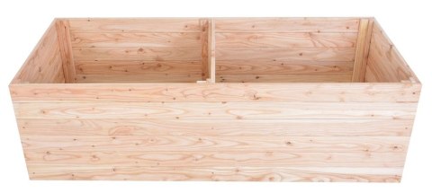 PREMIUM BLUE Podwyższona grządka 160 x 70 x 50 cm, drewniana