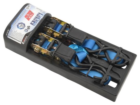 Pas z grzechotką i haczykami, zestaw 2 sztuki