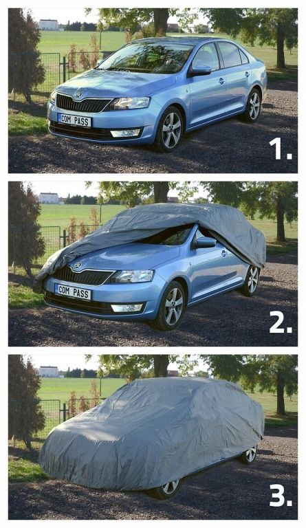 Plandeka ochronna SUV-VAN - 515 x 195 x 142 cm