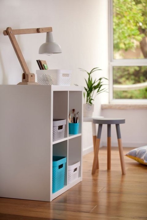 Pojemnik INFINITY DOTS 4,5L - szary