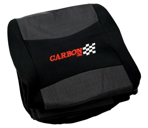 Pokrowce na siedzenia Airbag Dark, zestaw 9 szt