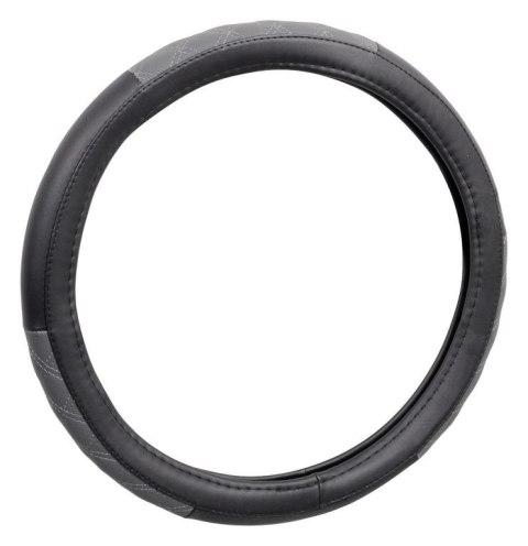 Pokrowiec na kierownicę BLIND - szary / czarny