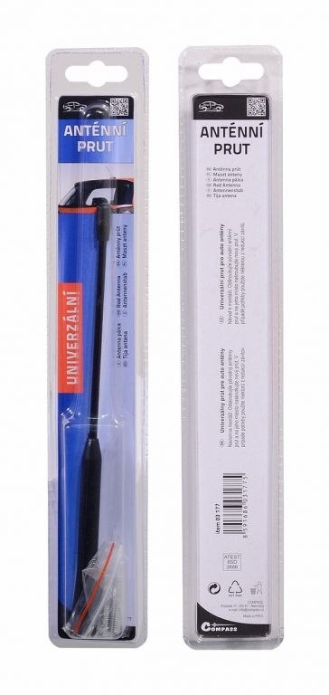 Pręt antenowy z redukcją 21 cm