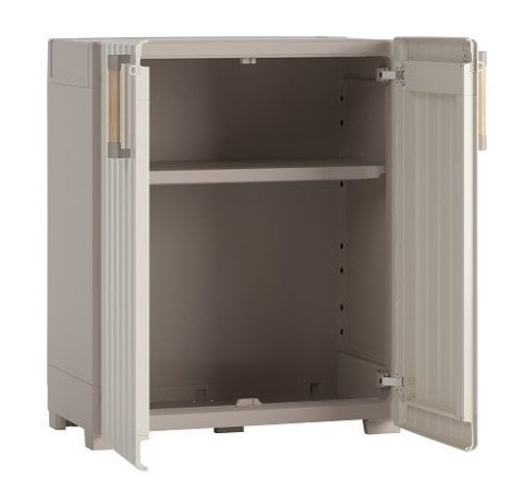 Szafka Keter Groove Base, komoda z szufladami, tworzywo sztu