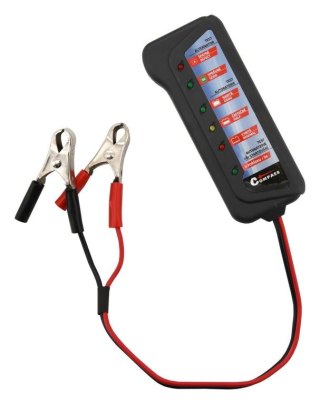 Tester akumulatora samochodowego i alternatora, 12V