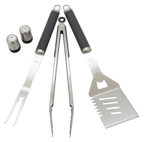 Zestaw narzędzi do grillowania - 7 szt. + Fartuch