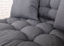 Zestaw poduszek na EUR paletę, ciemnoszary