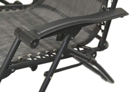 ALICANTE Leżak/krzesło, antracytowe