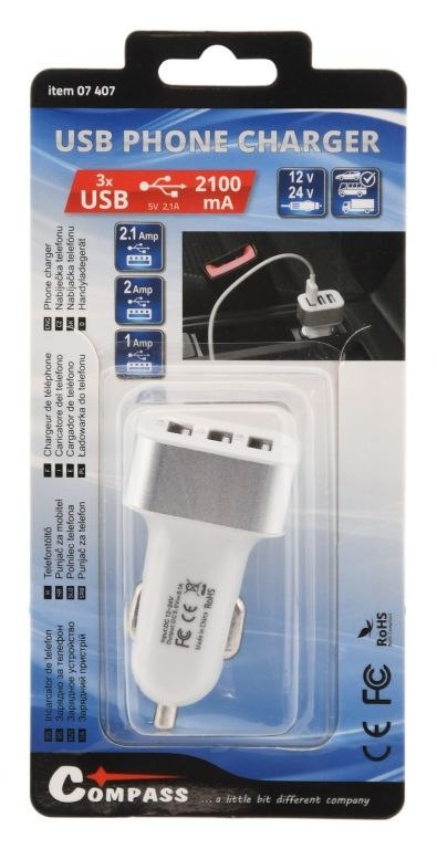 Adapter ładowania 3 x USB