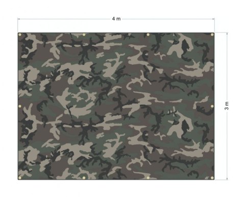 Cattara Wodoodporny namiot, 3 x 4 m