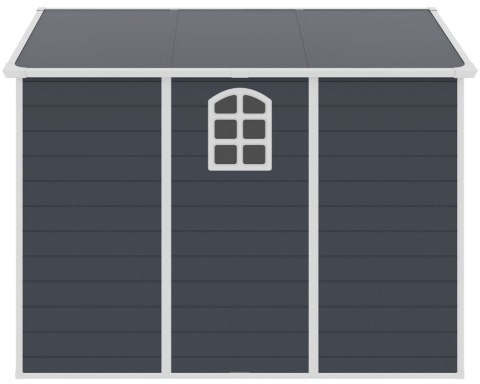 Domek narzędziowy AVE H, 239 x 280 x 242 cm, ciemnoszary