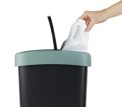 Kosz na śmieci Twist, 50 l, niebieski