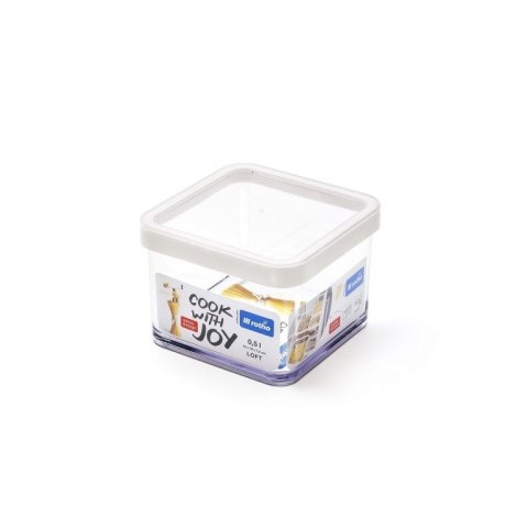 LOFT Pojemnik na żywność, przezroczysty, plastikowy, 0,5 l