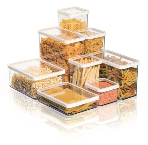 LOFT Pojemnik na żywność, przezroczysty, plastikowy, 0,5 l