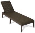 NUMANA, Leżak ogrodowy plastikowy brązowy