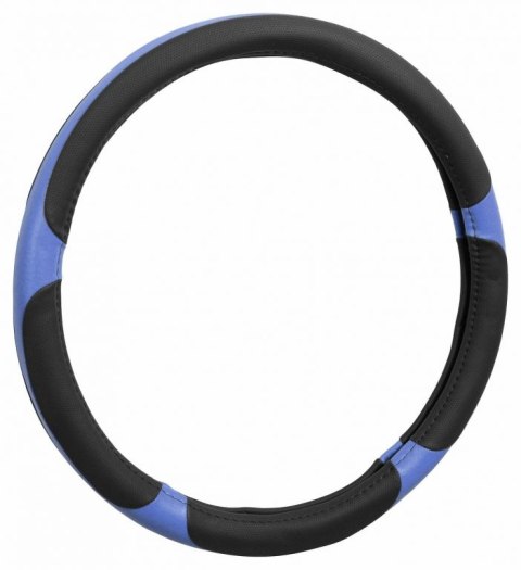 Pokrowiec na kierownicę GRIP - niebieska / czarna