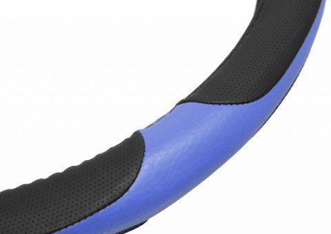 Pokrowiec na kierownicę GRIP - niebieska / czarna