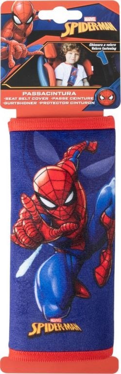 Pokrowiec na pas bezpieczeństwa SPIDERMAN, 19 x 8 cm