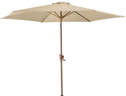 ROJA WOOD Parasol uchylny 3 m, beżowy