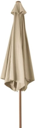 ROJA WOOD Parasol uchylny 3 m, beżowy