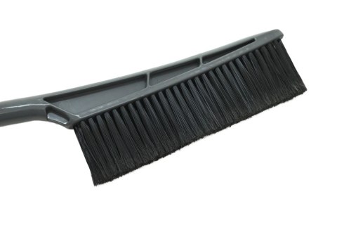 Skrobaczka z miotełką 60 cm, szara