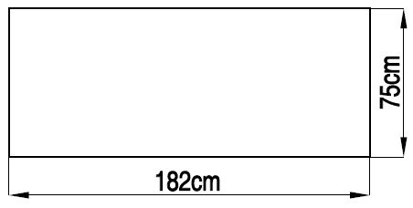 WC-A Drewutnia metalowa 182 x 75 x 160 cm