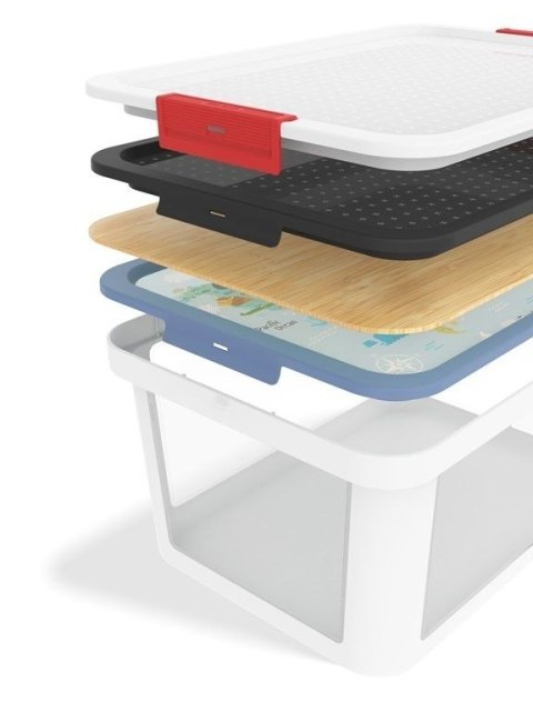 ALBRIS Pojemnik do przechowywania, 45 L, biały