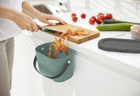 ALBULA Kosz wiszący, 3,2 L, zielony