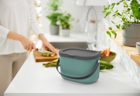 ALBULA Kosz wiszący, 3,2 L, zielony