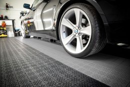 ATENA Płytki podłogowe, plastikowe 11 szt. szare