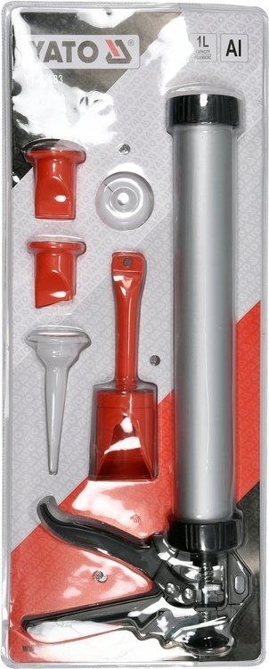 Aluminiowy pistolet do wyciskania 380 mm