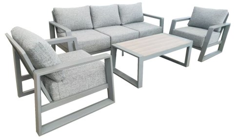 BOSTON Zestaw ogrodowy, szary