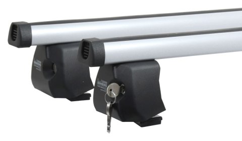 Bagażnik dachowy SCALA, srebrny, zamek, ALU DIH